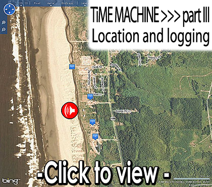 TiME MACHINE >> part 2 location, and nearbuy camping/lodging!